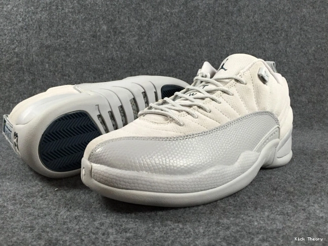 Kicktheory Grey Low Jordan Air 308317-002 12 Suede 0824